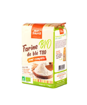 Farine semi-complète de blé T110 Bio