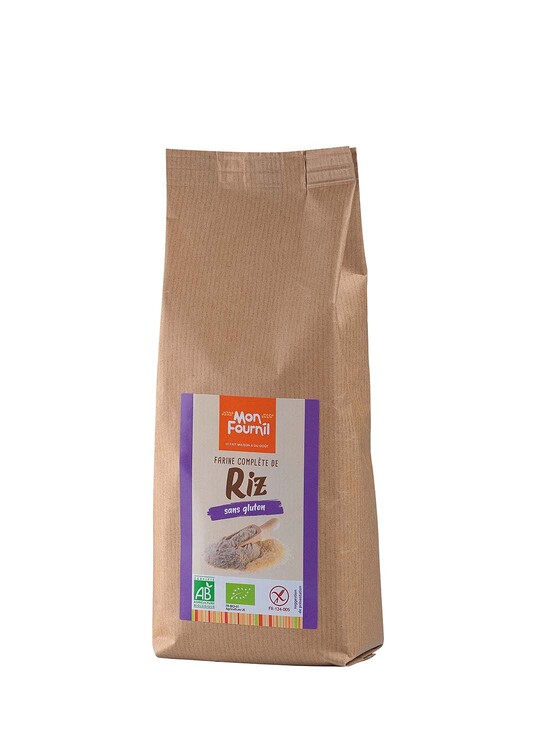 Farine complète de Riz Bio - Mon Fournil