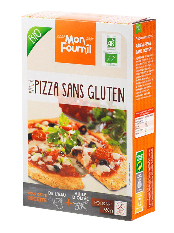 Mélange de farine Pizza, sans gluten commandez en ligne