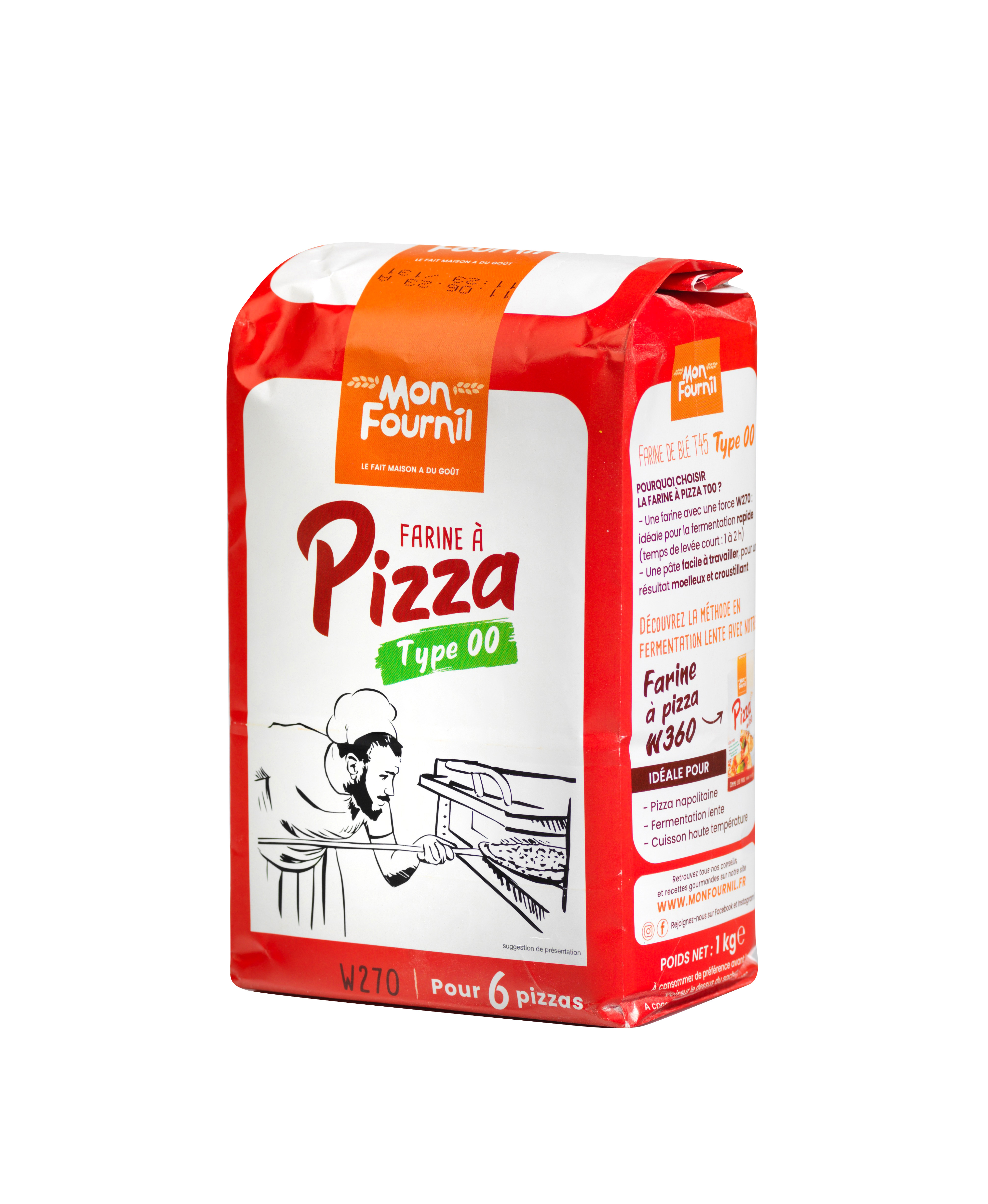 Farine Type 00 spéciale pizza 1 kg (date dépassée)