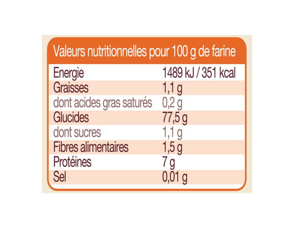 Farine de maïs – 100g