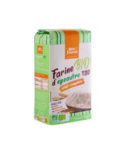 farine semi complète d'épeautre bio mon fournil