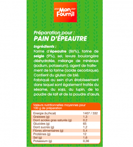 farine pain épeautre mon fournil