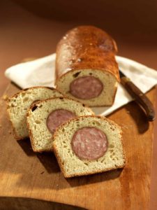 saucisson brioche farine mon fournil