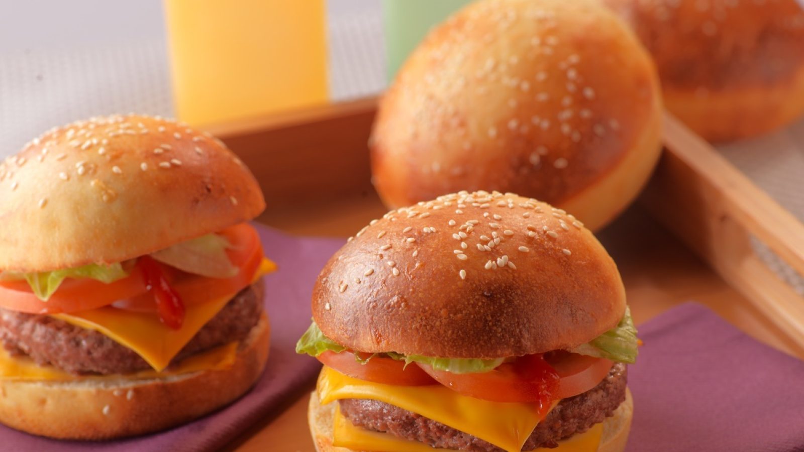 farine pain hamburger mon fournil