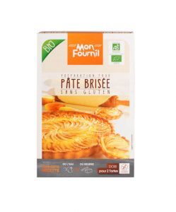 pâte brisée packaging bio sans gluten mon fournil