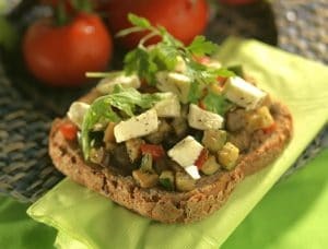 tartine aubergine feta mon fournil