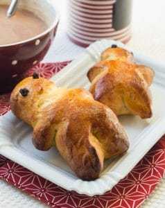 mannele réalisés avec la farine à brioche mon fournil