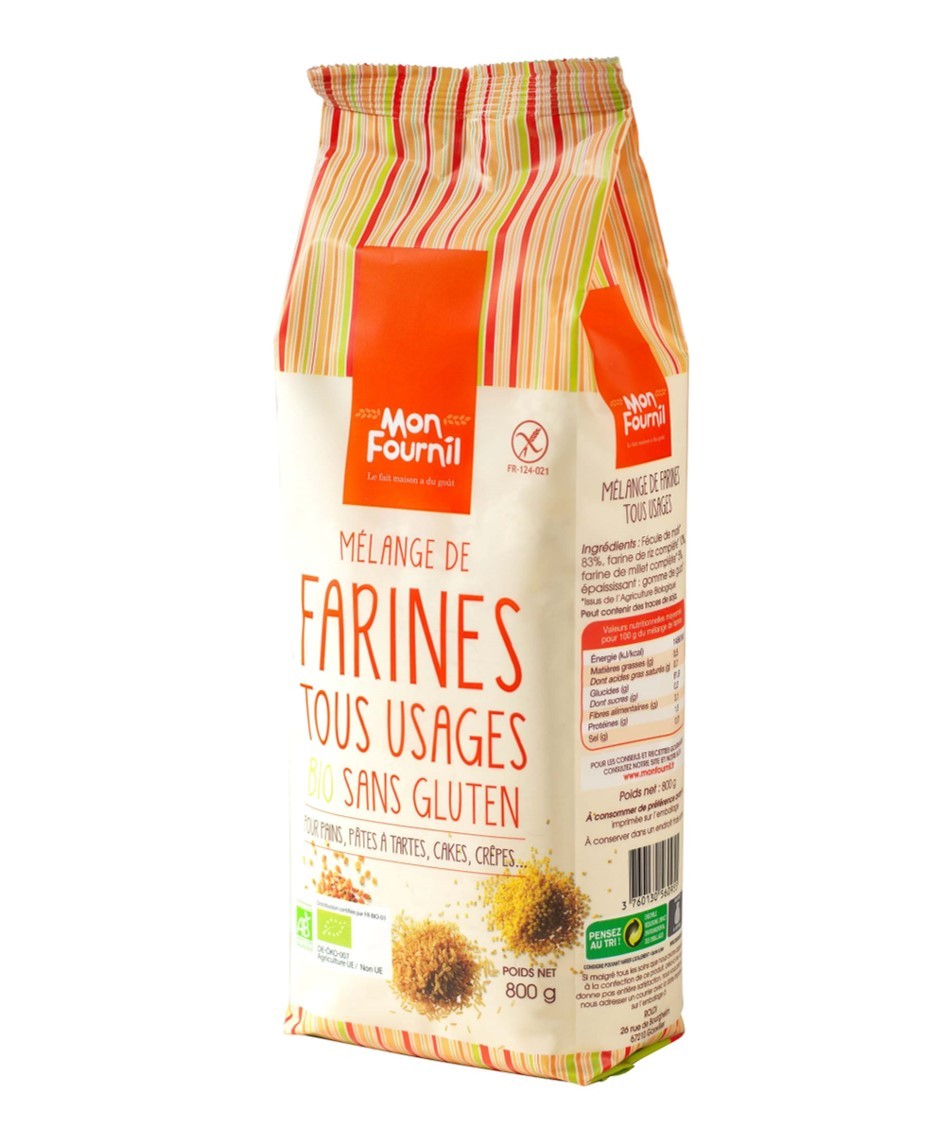 Farine tout-usage sans gluten 10 kg - Farine