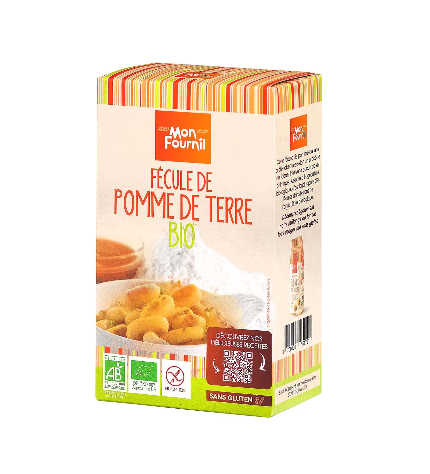 Fécule de pomme de terre - 500g, Ma Vie sans Gluten