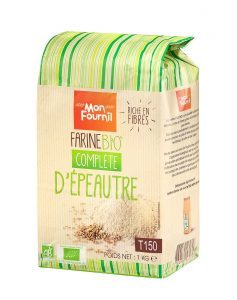 Farine complète d'épeautre T150 bio