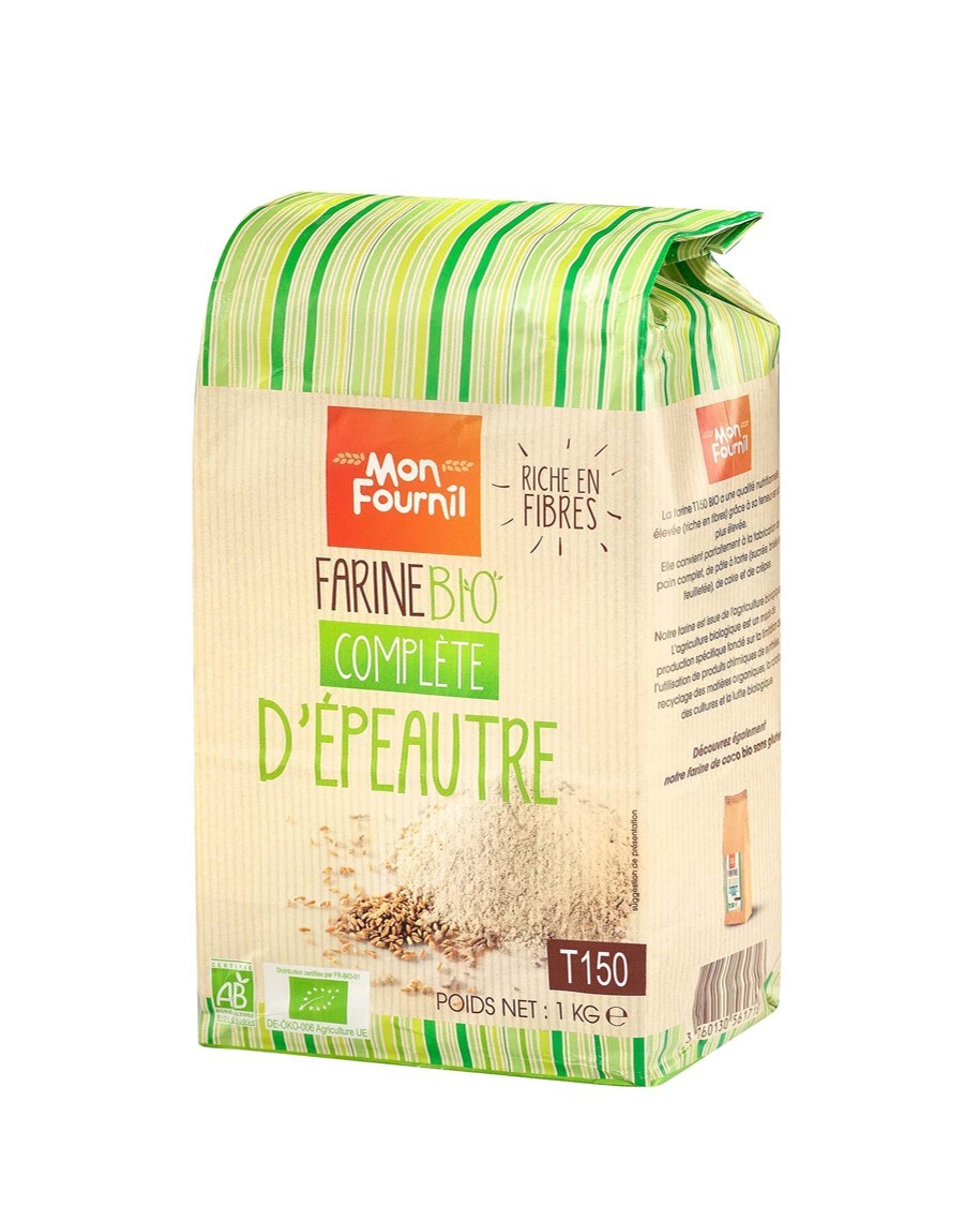 Farine d'épeautre complète T150 Bio - Mon Fournil