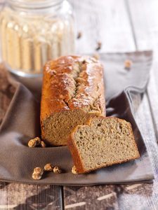 banana bread farine de souchet