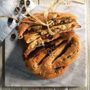 fougasse olives noires sarrasin bio