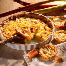 Tarte à la rhubarbe