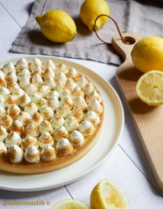 tarte au citron meringuée sans gluten