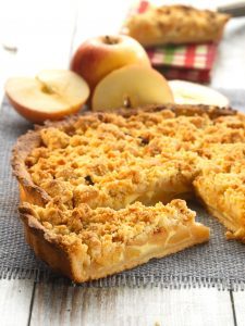 tarte streusel aux pommes mon fournil