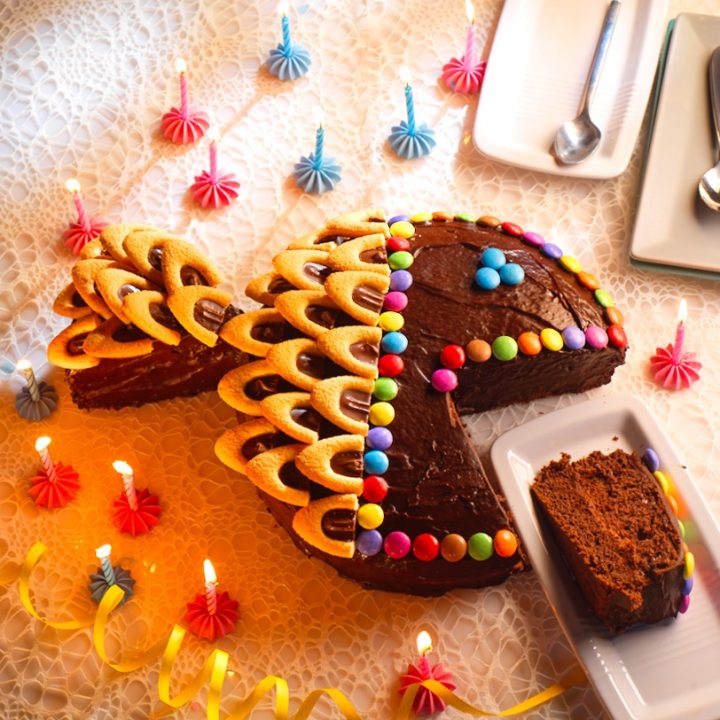 Vidéo : Gâteau d'anniversaire poisson - base gâteau au chocolat - Ôdélices