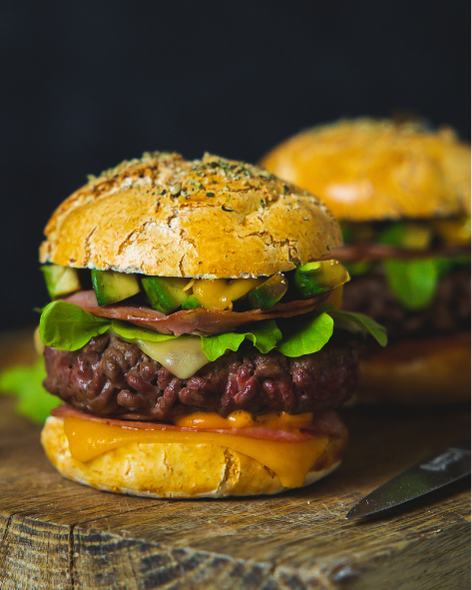 recette burger sans gluten mon fournil