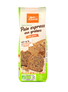 Préparation pour pain express aux graines bio et sans gluten