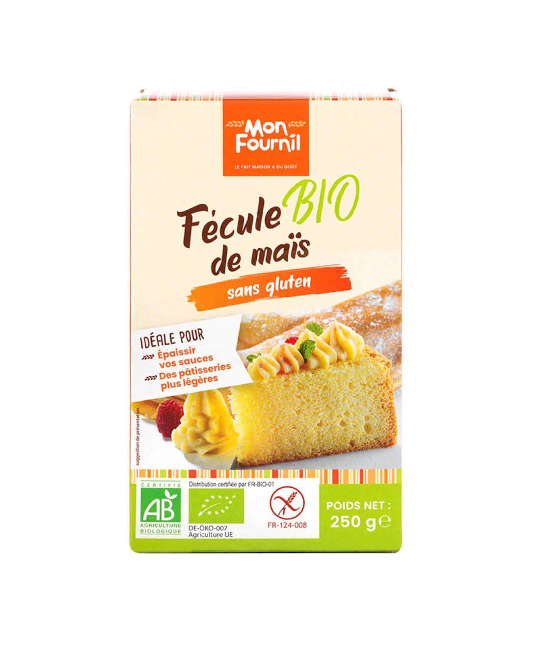 fécule de maïs bio sans gluten mon fournil