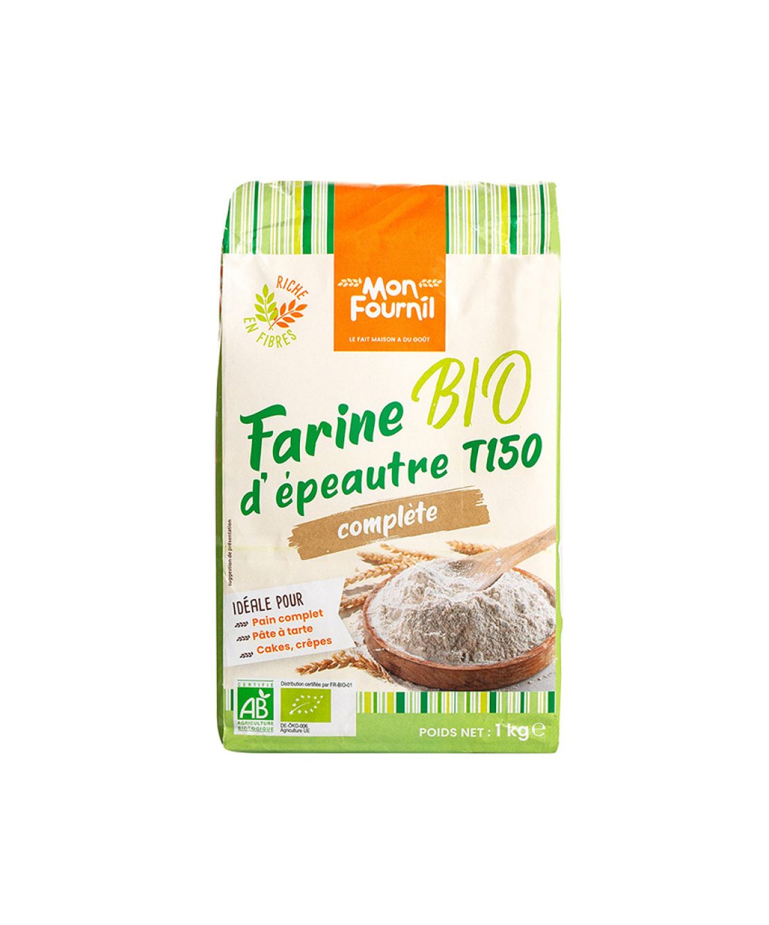 farine d'épeautre complète t150 bio