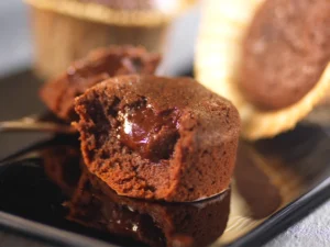 Cuisine sans gluten Cœur coulant au chocolat