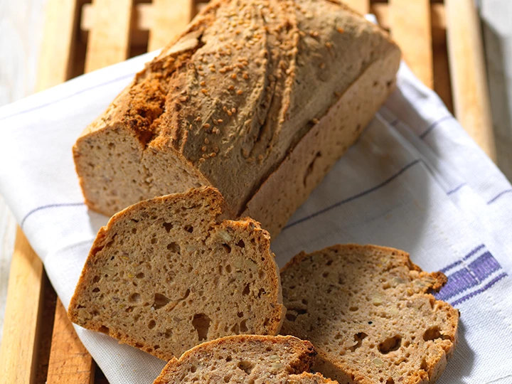 Pain express aux graines sans gluten