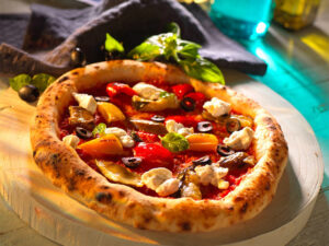 pizza végétarienne avec farine Mon Fournil