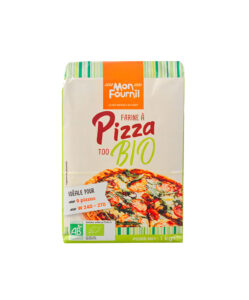 paquet de farine à pizza bio t00 de face