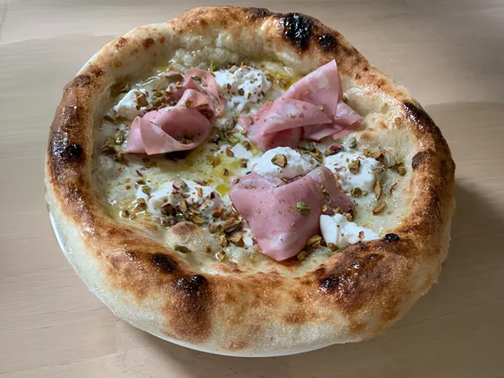 Pizza de Fred avec notre farine T00