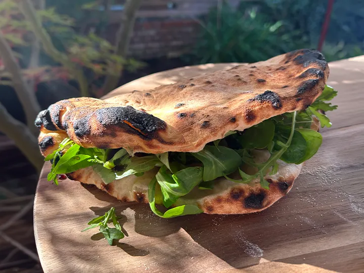 Pizza de Julie avec notre farine T00