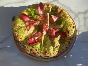 Pizza de Mehdi avec notre farine T00