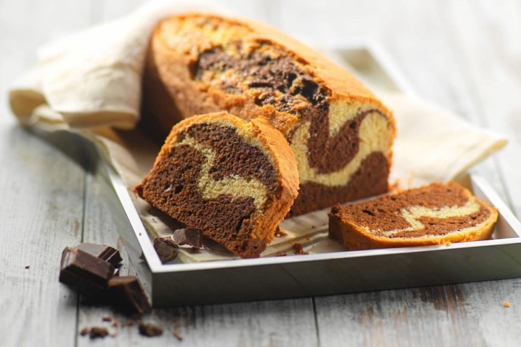 Cake marbré sans gluten